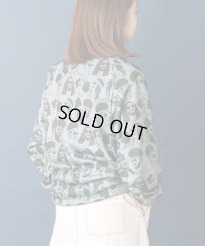 画像3: GYMMASTER/KNIT FLEECE HAPPY PAINT STAND JKT HIPPY