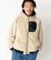 画像4: (再アップ)(再入荷) GYMMASTER/REVERSIBLE TASLONxBOA HOOD JACKET  BLACKxMOCA (4)