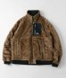 画像3: (再アップ)(再入荷) GYMMASTER/REVERSIBLE TASLONxBOA STAND JACKET  BLACKxMOCA