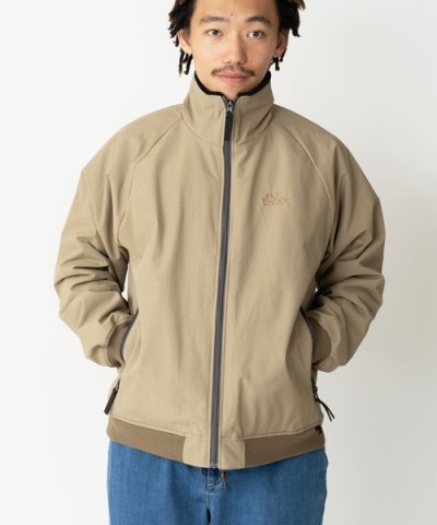 画像7: (再アップ)(再入荷) GYMMASTER/REVERSIBLE TASLONxBOA STAND JACKET  BLACKxMOCA