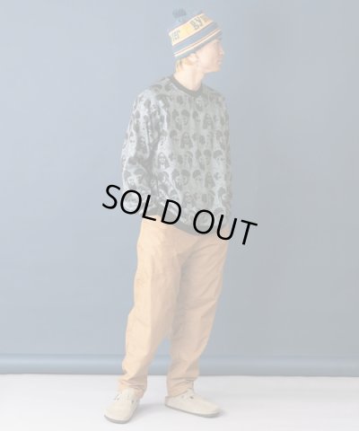 画像4: GYMMASTER/KNIT FLEECE HAPPY PAINT CREW NECK  HIPPY