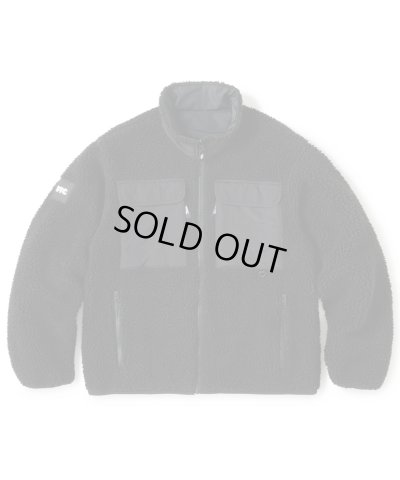 画像1: (店頭在庫分)  FTC/SHERPA FLEECE REVERSIBLE JACKET  BLACK