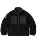 画像1: (店頭在庫分)  FTC/SHERPA FLEECE REVERSIBLE JACKET  BLACK (1)