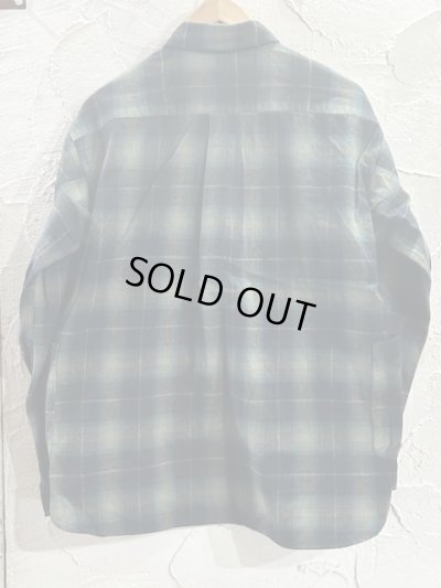 画像2: NANGA/FADE PLAID CAMP SHIRT  GREEN