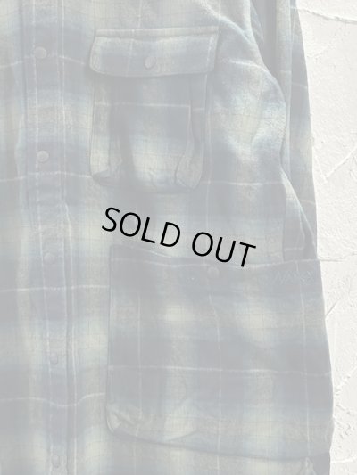 画像4: NANGA/FADE PLAID CAMP SHIRT  GREEN