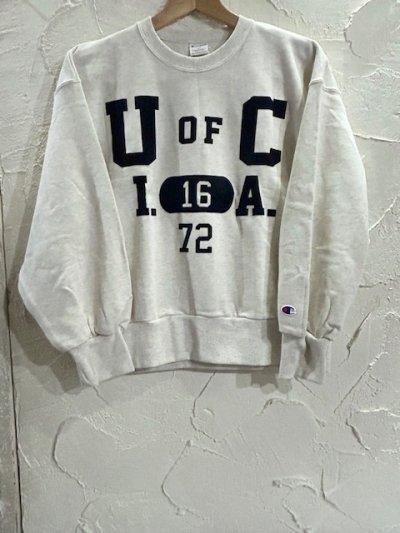 画像1: CHAMPION/KID'S CREW NECK SWEAT  OATMEAL