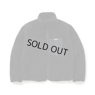 画像1: RATS/ZIP FLEECE  BLACK