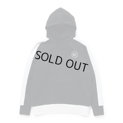 画像1: RATS/CROSS CUT HOODIE  BLACK