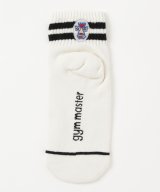 GYMMASTER/HAPPY EMBROIDERY SHORT SOX  WRESTIER