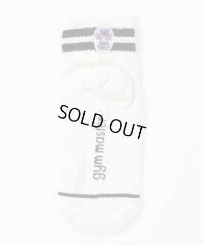 画像1: GYMMASTER/HAPPY EMBROIDERY SHORT SOX  WRESTIER