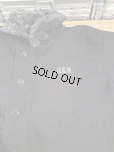 画像3: WORLD SURPLUS/US TYPE N-1 DECK JK  USED BLACK