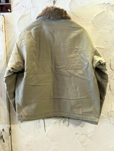 画像2: WORLD SURPLUS/US TYPE N-1 DECK JK  USED KHAKI