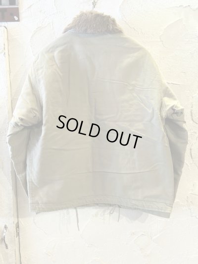 画像2: WORLD SURPLUS/US TYPE N-1 DECK JK  USED KHAKI