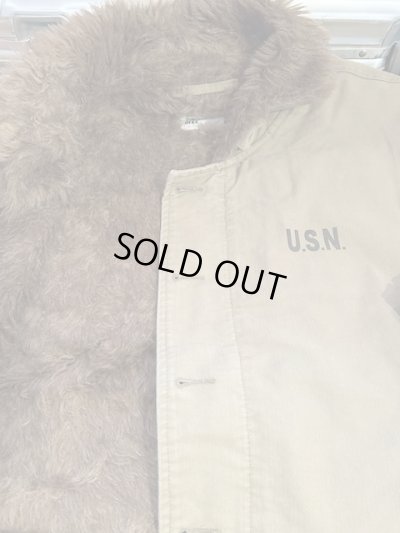 画像6: WORLD SURPLUS/US TYPE N-1 DECK JK  USED KHAKI