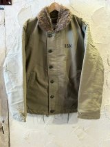 WORLD SURPLUS/US TYPE N-1 DECK JK  USED KHAKI