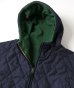 画像5: GYMMASTER/REVERSIBLE 60/40xFLEECE HOOD JKT  BLACK (5)