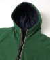 画像4: GYMMASTER/REVERSIBLE 60/40xFLEECE HOOD JKT  BLACK (4)