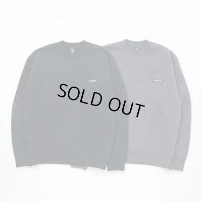 画像3: RATS/FLEECE CREW NECK SWEAT  BLACK