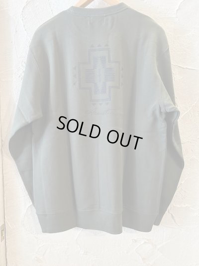 画像1:  ACOUSTIC/NATIVE CREW SWEAT  ARMY
