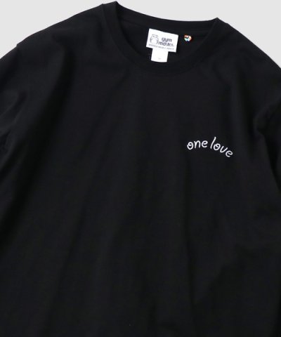 画像5: GYMMASTER/ONE LOVE EMBROIDERY LS T  BLACK