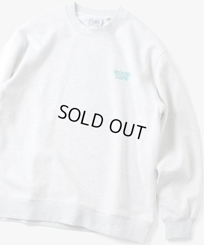 画像2: (再入荷) GYMMASTER/GOOD LIFE EMBROIDERY SWEAT ASH