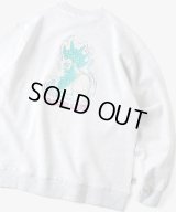 (再入荷) GYMMASTER/GOOD LIFE EMBROIDERY SWEAT ASH