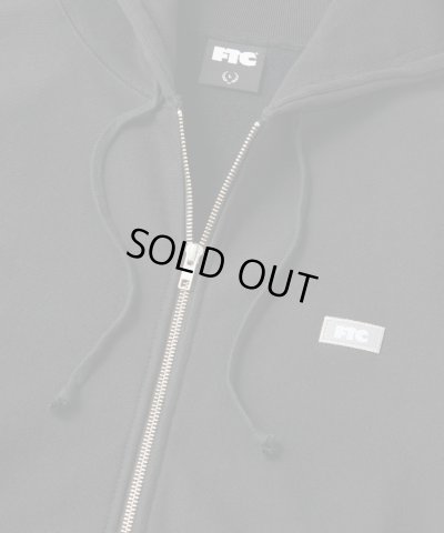 画像2: FTC/REFLECTIVE SMALL BOX LOGO ZIPUP HOODY BLACK