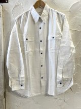 VINTAGE EL/CHAMBRAY SHIRTS  WHITE