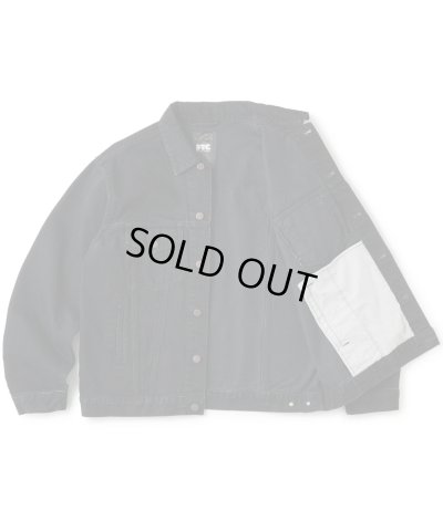画像3: FTC/DENIM TRUCKER JACKET  BLACK