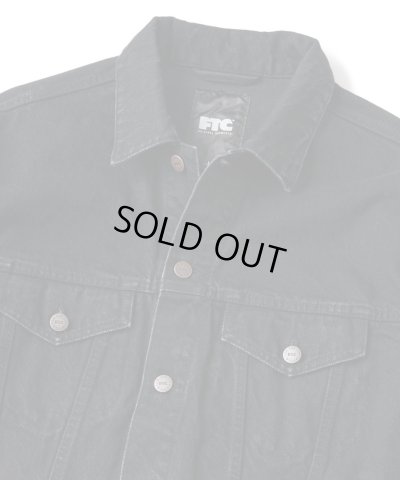 画像4: FTC/DENIM TRUCKER JACKET  BLACK