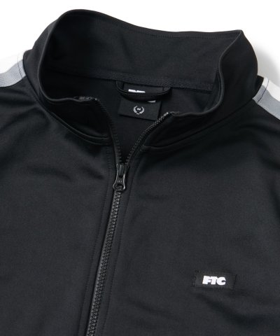 画像2: FTC/STRIPE RIB TRACK JERSEY  BLACK