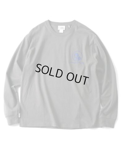 画像3: GYMMASTER/GOOD DAY EMBROIDERY LS T  CHARCOAL