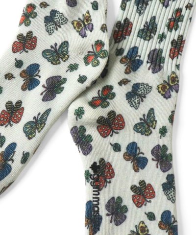 画像2: GYMMASTER/HAPPY PAINT CREW SOX  BUTTERFLY