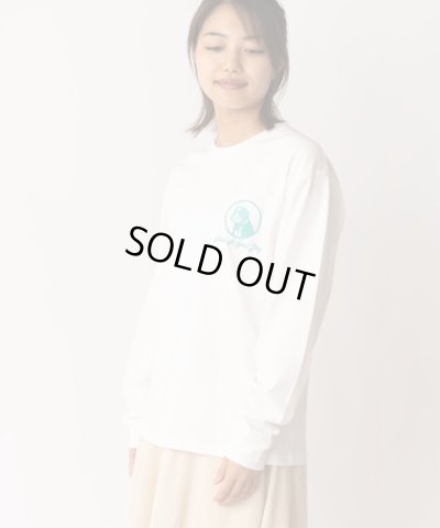 画像2: GYMMASTER/GOOD DAY EMBROIDERY LS T  WHITE
