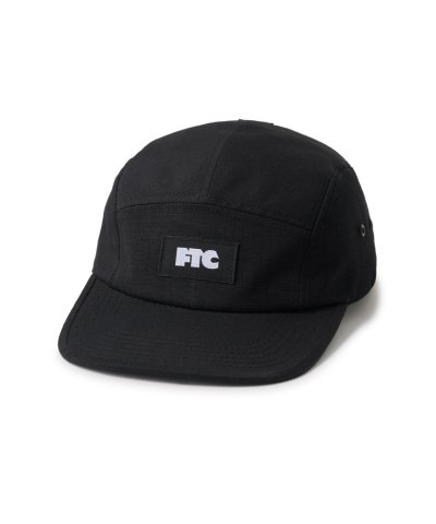 画像1: FTC/RIP STOP CAMP CAP  BLACK