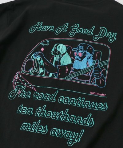 画像3: GYMMASTER/GOOD DAY EMBROIDERY LS T  WHITE