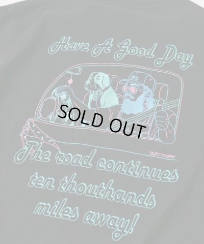 画像4: GYMMASTER/GOOD DAY EMBROIDERY LS T  CHARCOAL