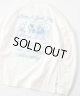 GYMMASTER/GOOD DAY EMBROIDERY LS T  WHITE