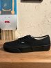 画像2: VANS/AUTHENTIC  BLACKxBLACK (2)