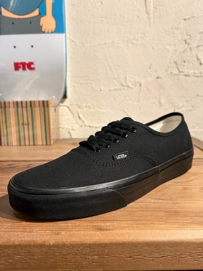 画像1: VANS/AUTHENTIC  BLACKxBLACK