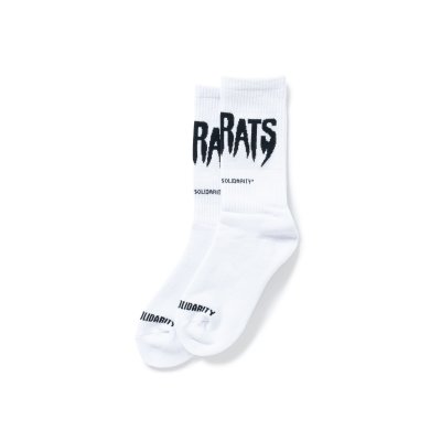 画像1: RATS/PILE SOCKS THE RATS  WHITE