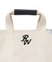 画像3: ROTTWEILER/CANVAS TOTE BAG SMALL  WHITE (3)
