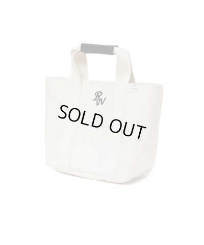 画像1: ROTTWEILER/CANVAS TOTE BAG SMALL  WHITE