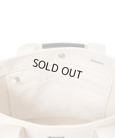 画像4: ROTTWEILER/CANVAS TOTE BAG SMALL  WHITE