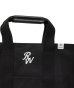 画像3: ROTTWEILER/CANVAS TOTE BAG SMALL  BLACK (3)