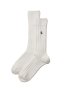 画像1: ROTTWEILER/R9 PURPLE SOX  WHITE (1)