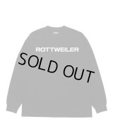 ROTTWEILER/R9 LOGO LS T  BLACK
