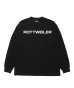 画像1: ROTTWEILER/R9 LOGO LS T  BLACK (1)