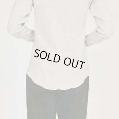 画像5: HANES/CREW NECK L.SLEEVE THERMAL  OFF WHITE