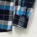 画像5: RATS/COTTON RAYON CHECK SHIRT  BLUExBLACK (5)